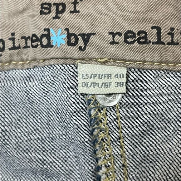 Springfield SPF Europe Women’s Size 10 Blue Denim Pencil Jean Skirt Classic - Picture 9 of 10